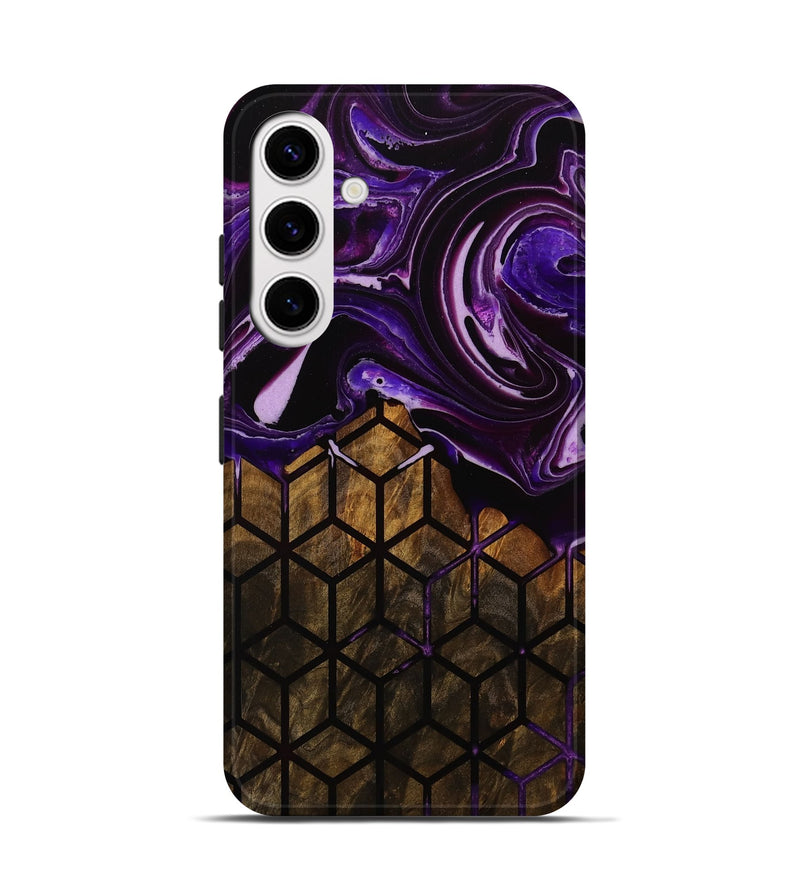 Galaxy S25 Wood Live Edge Phone Case - Tre (Pattern, 751335)