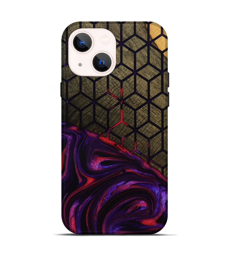 iPhone 14 Wood Live Edge Phone Case - Kianna (Pattern, 751337)