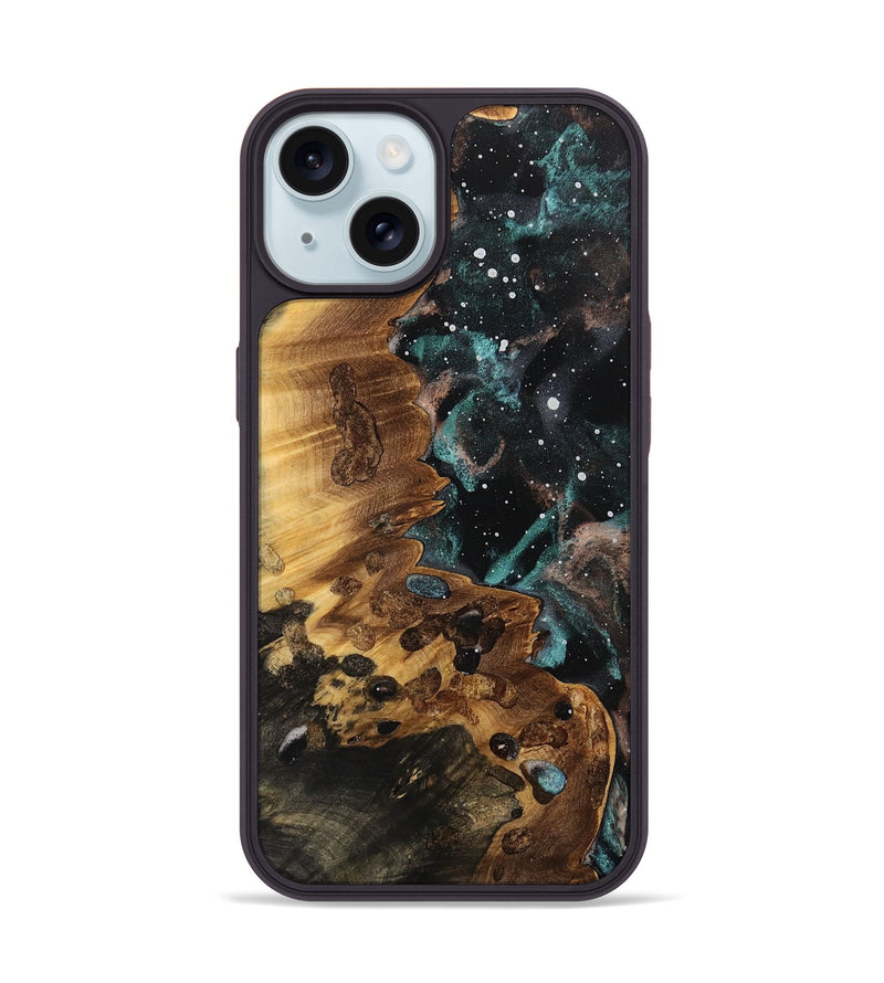 iPhone 15 Wood Phone Case - Dashawn (Cosmos, 751388)