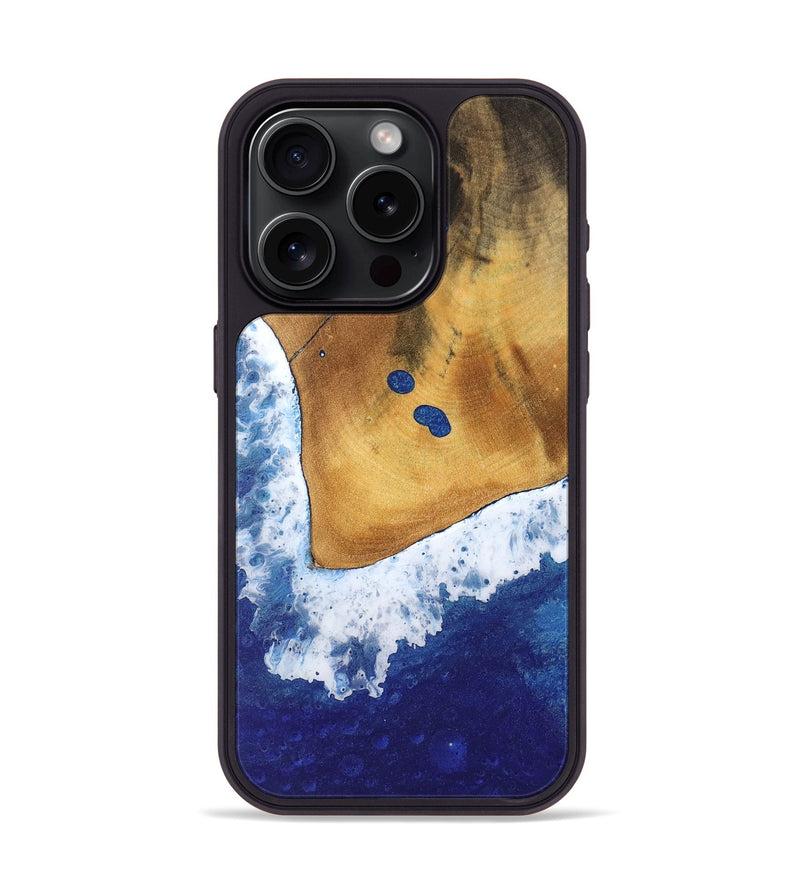 iPhone 15 Pro Wood Phone Case - Mintie (Coastal, 751415)