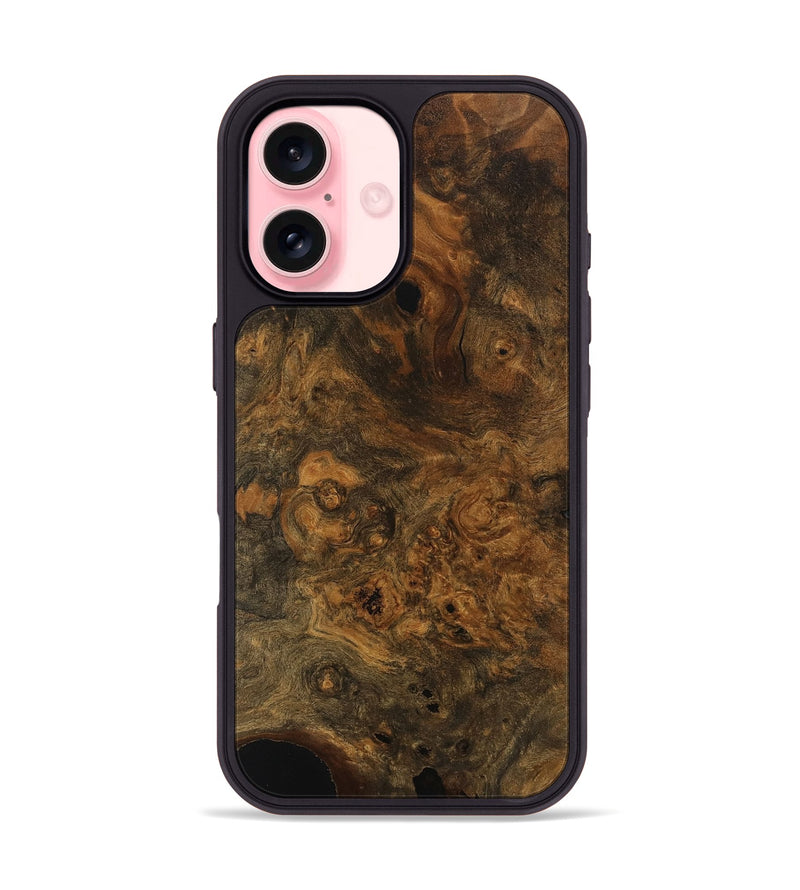 iPhone 16 Wood Phone Case - Harland (Wood Burl, 751455)