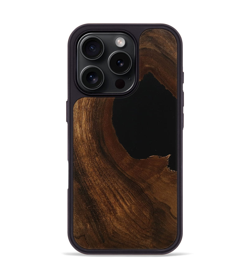 iPhone 16 Pro Wood Phone Case - Adriane (Wood Burl, 751499)