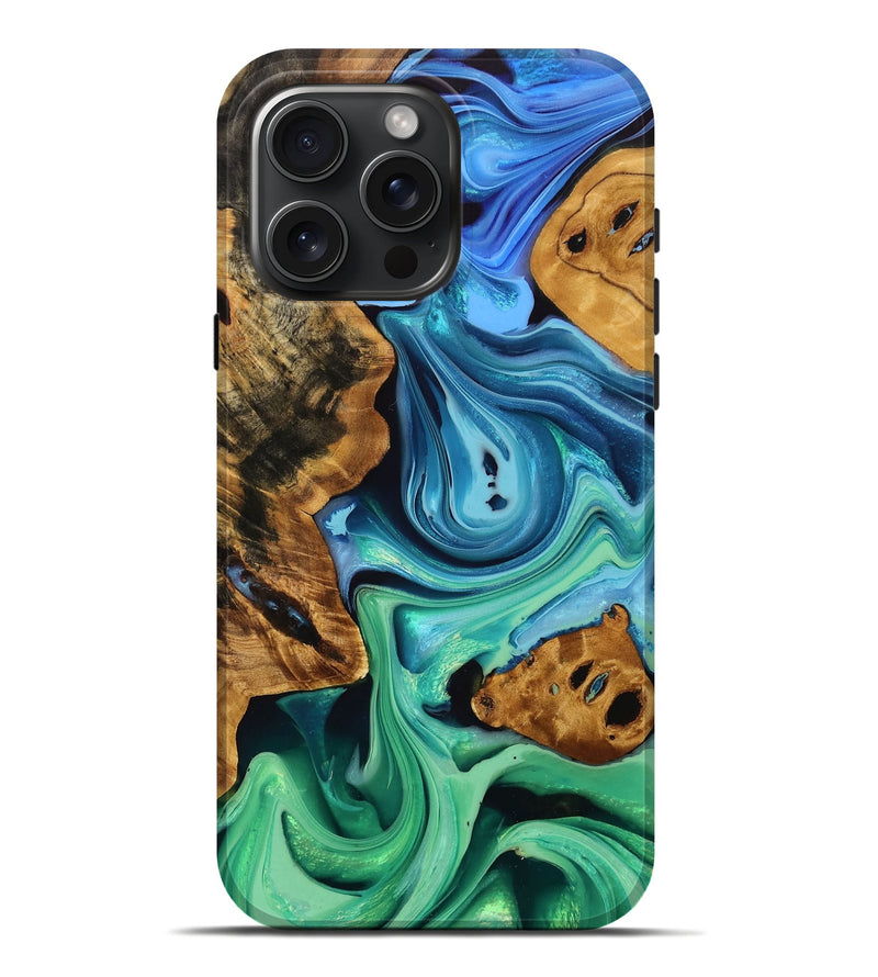 iPhone 16 Pro Max Wood Live Edge Phone Case - Rhea (The Lab, 751539)