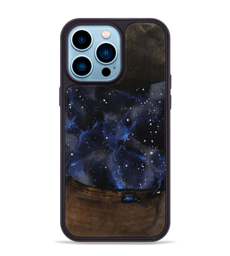 iPhone 14 Pro Max Wood Phone Case - Izael (Cosmos, 751547)