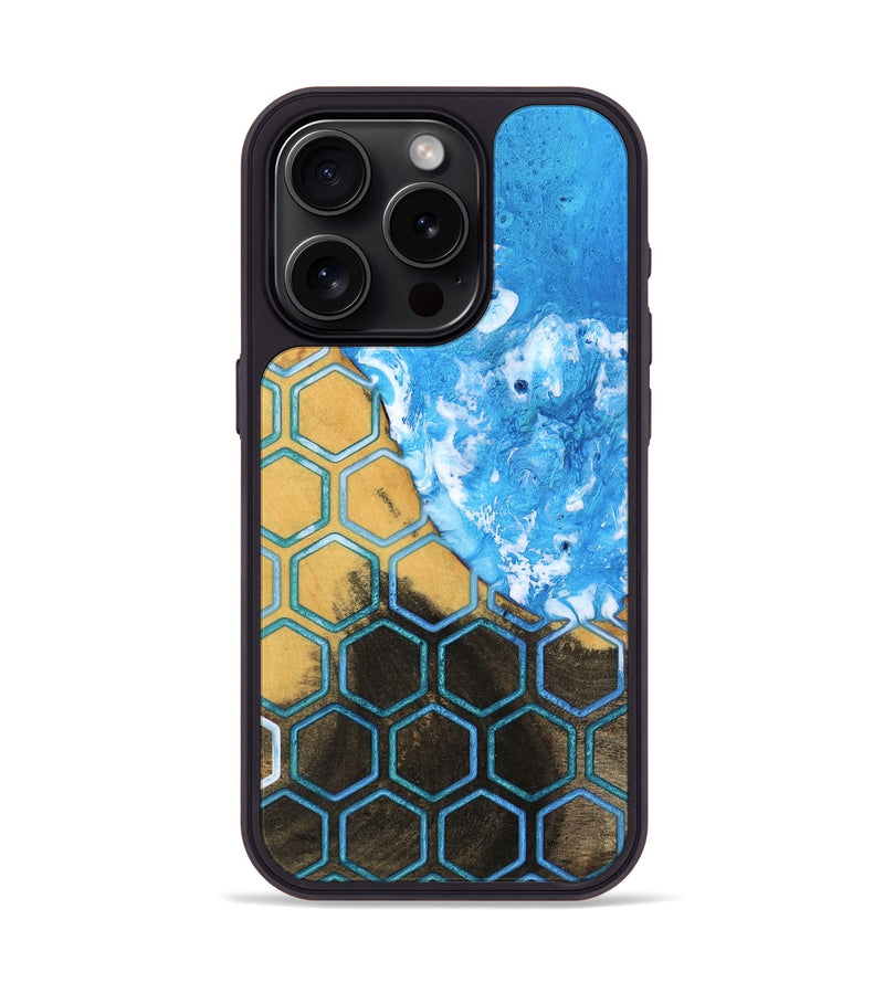iPhone 15 Pro Wood Phone Case - Kye (Coastal, 751550)