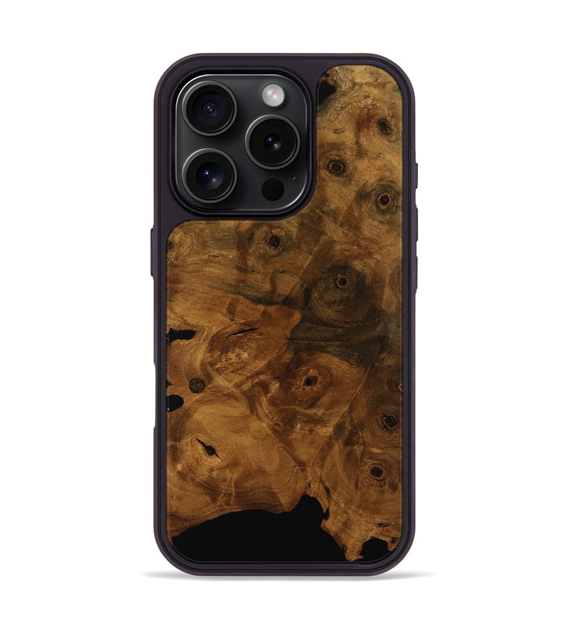 iPhone 16 Pro Wood Phone Case - Bodie (Wood Burl, 751592)