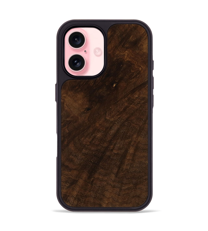 iPhone 16 Wood Phone Case - Brice (Wood Burl, 751605)