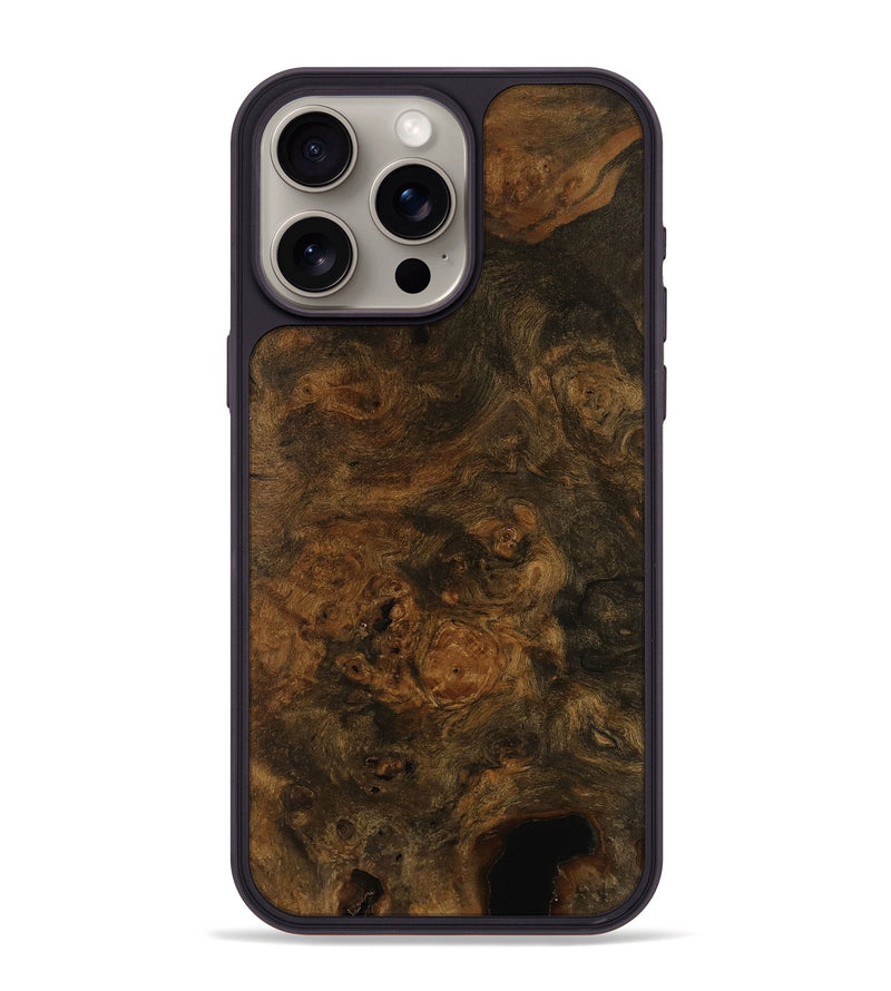 iPhone 15 Pro Max Wood Phone Case - Lyndsay (Wood Burl, 751609)