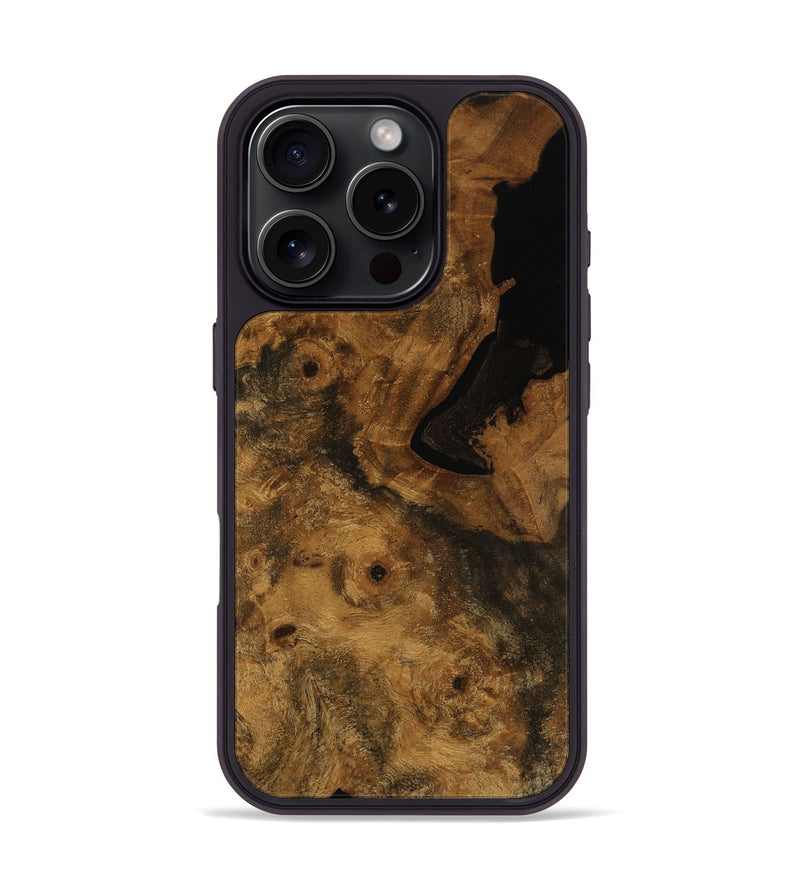 iPhone 16 Pro Wood Phone Case - Zainab (Wood Burl, 751611)