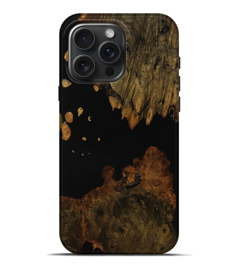 iPhone 16 Pro Max Wood Live Edge Phone Case - Gloria (Wood Burl, 751674)