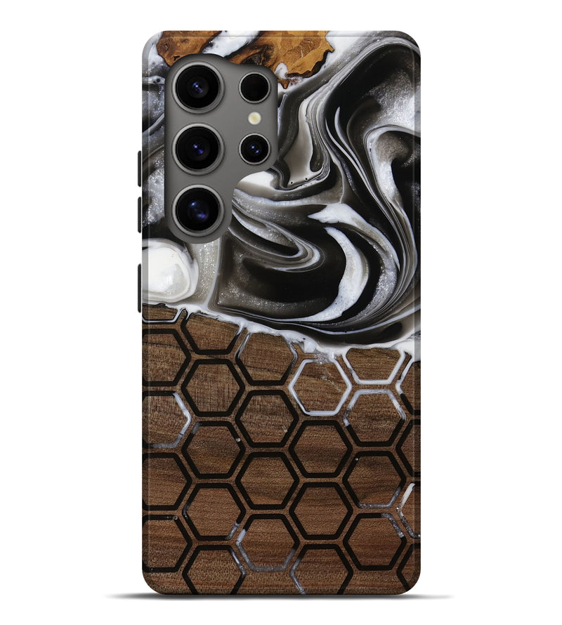 Galaxy S25 Ultra Wood Live Edge Phone Case - Lesia (Pattern, 751681)