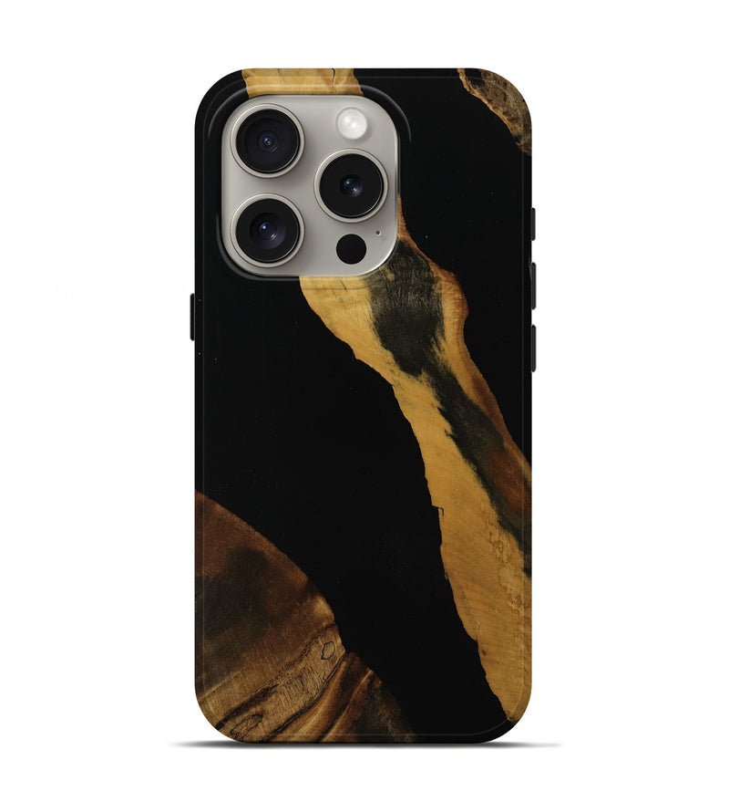 iPhone 16 Pro Wood Live Edge Phone Case - Cortney (Wood Burl, 751705)