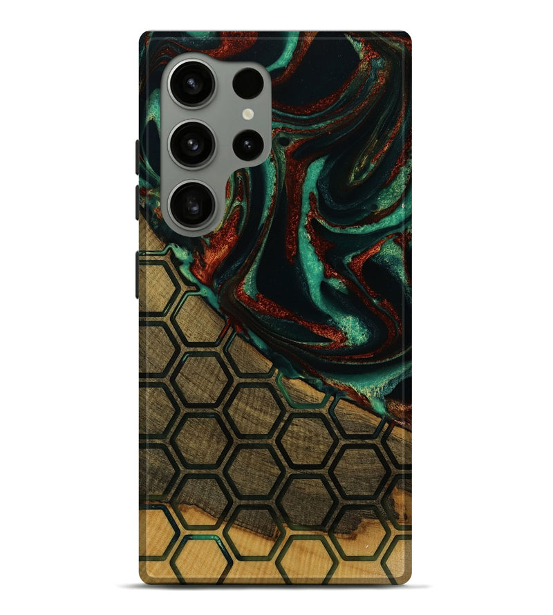 Galaxy S24 Ultra Wood Live Edge Phone Case - Aliyah (Pattern, 751717)
