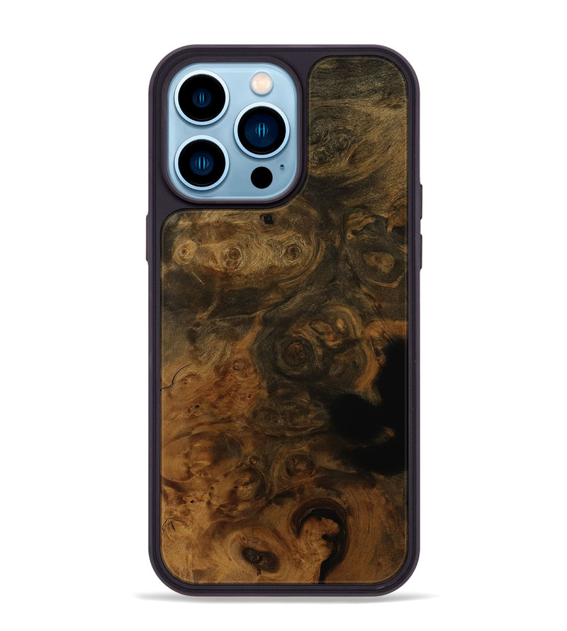 iPhone 14 Pro Max Wood Phone Case - Aliana (Wood Burl, 751782)
