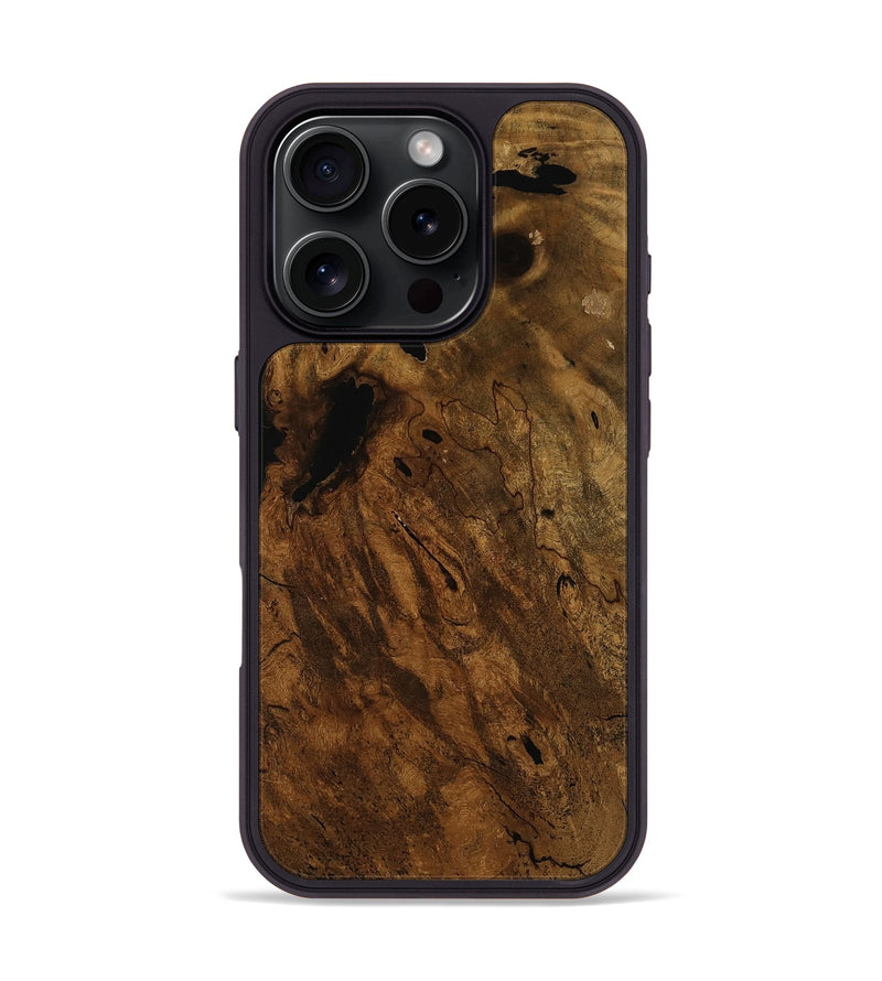 iPhone 16 Pro Wood Phone Case - Aric (Wood Burl, 751794)