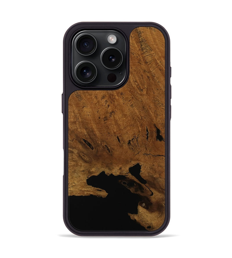 iPhone 16 Pro Wood Phone Case - Tracy (Wood Burl, 751816)