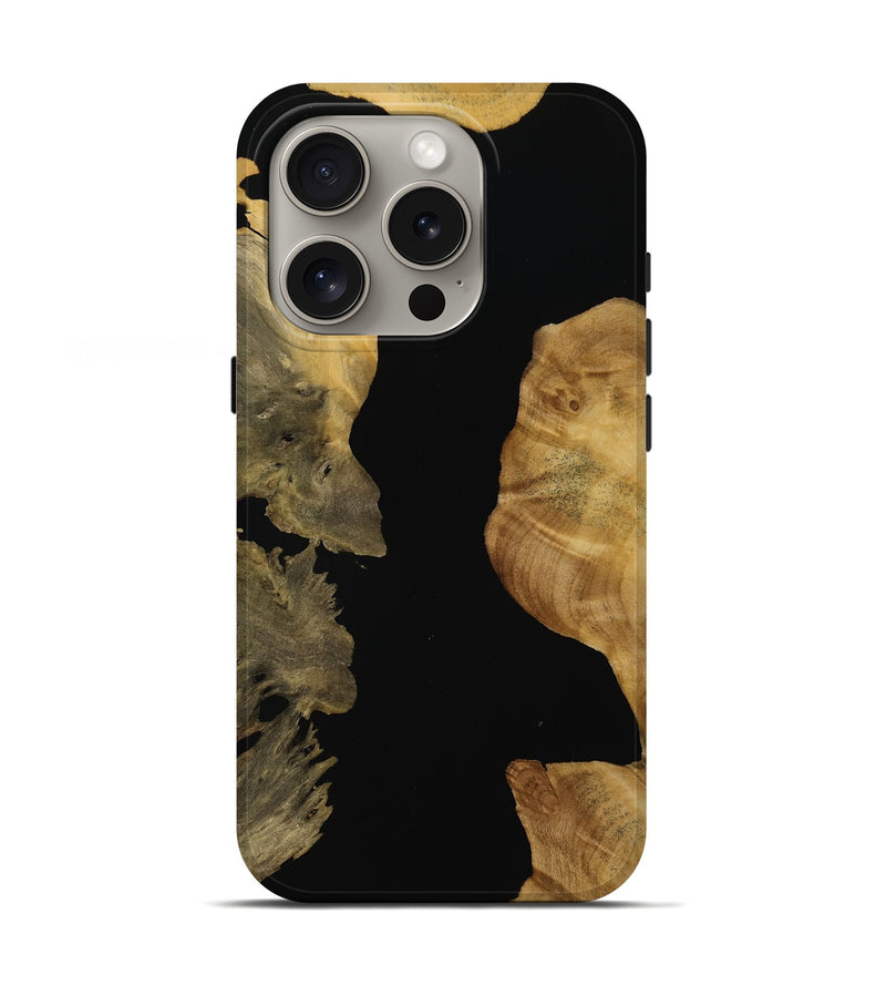 iPhone 16 Pro Wood Live Edge Phone Case - Fred (Wood Burl, 751933)