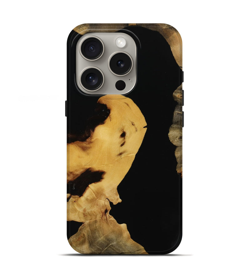 iPhone 16 Pro Wood Live Edge Phone Case - Abagail (Wood Burl, 751934)