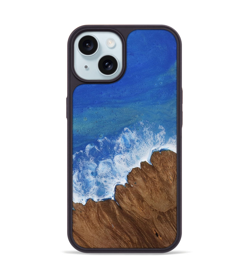 iPhone 15 Wood Phone Case - Petra (Coastal, 751955)