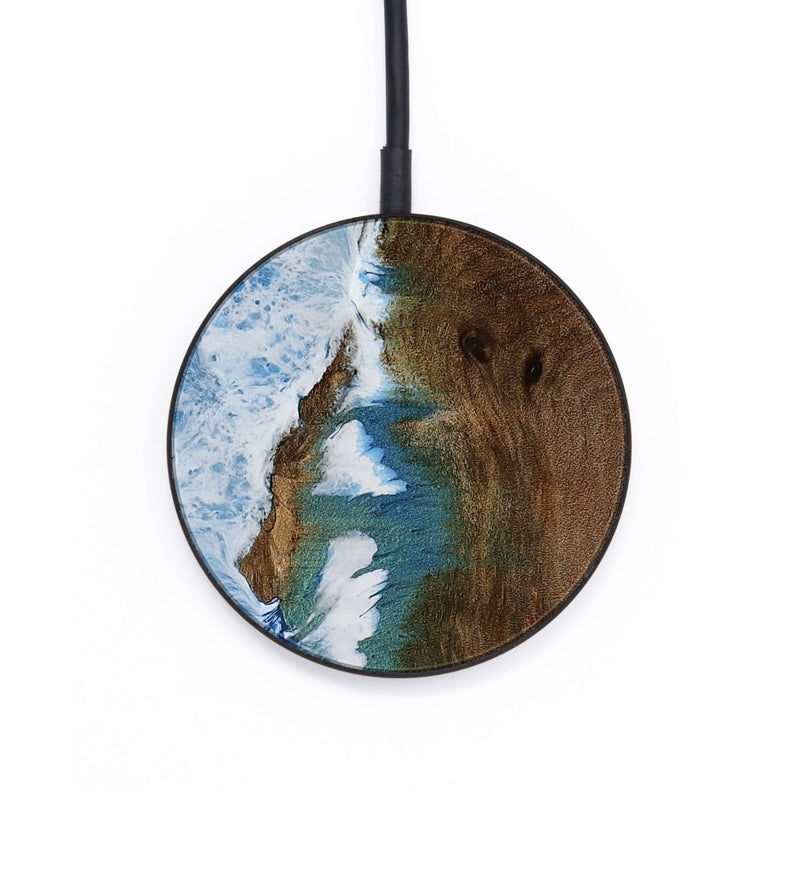 Circle Wood Wireless Charger - Leatha (Coastal, 752008)