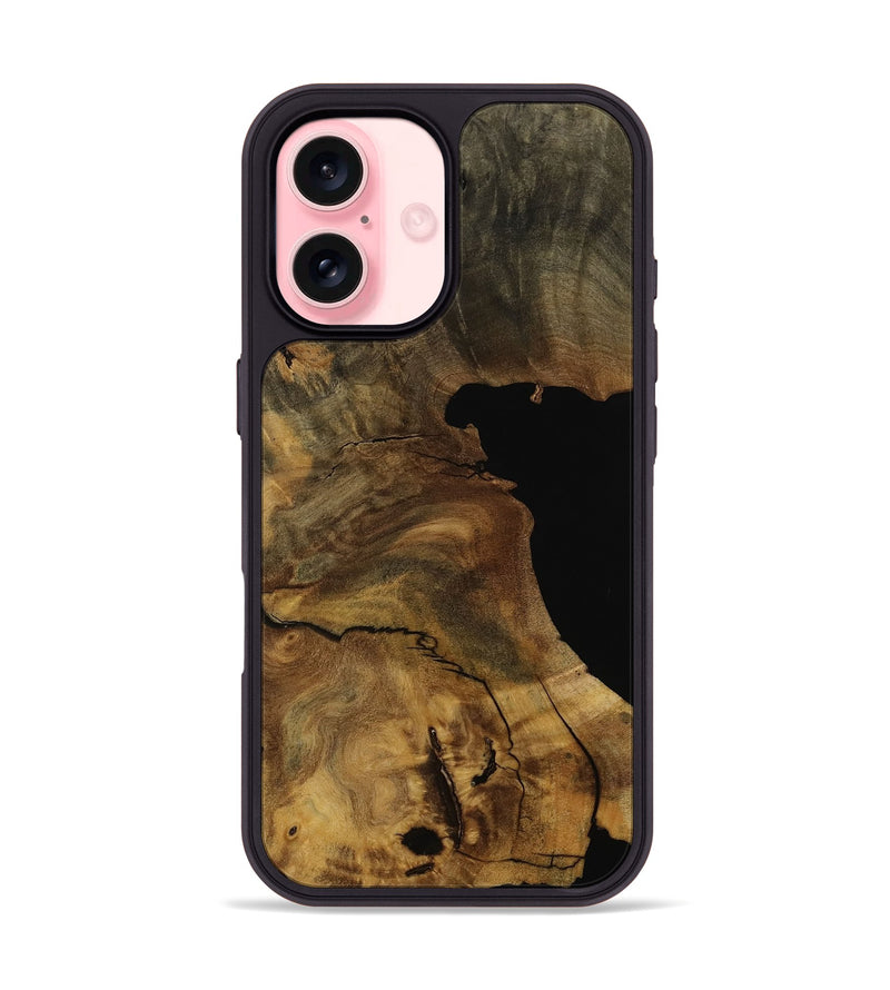 iPhone 16 Wood Phone Case - Janene (Wood Burl, 752047)