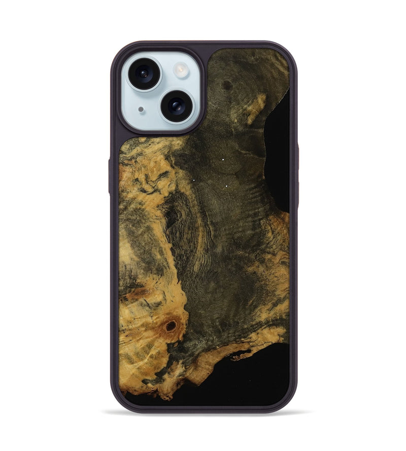iPhone 15 Wood Phone Case - Eldred (Wood Burl, 752062)