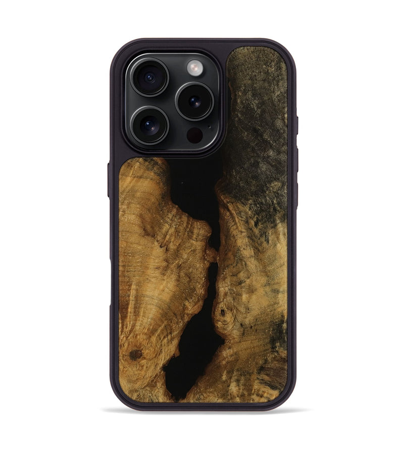 iPhone 16 Pro Wood Phone Case - Marlowe (Wood Burl, 752132)