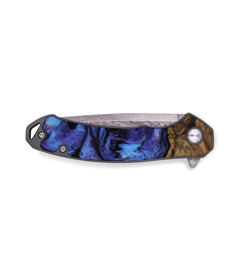 EDC Wood Pocket Knife - Grant (Purple, 752185)
