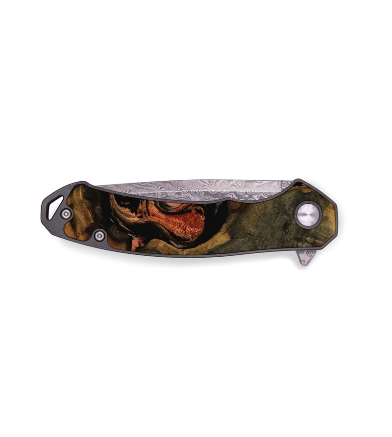 EDC Wood Pocket Knife - Nori (Red, 752195)