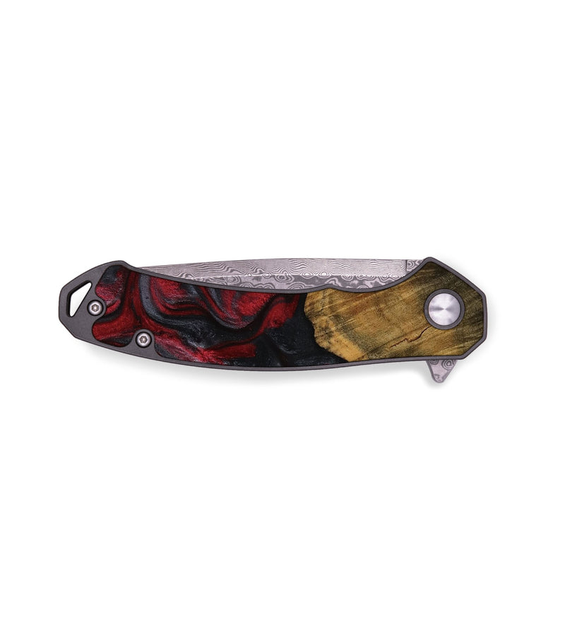 EDC Wood Pocket Knife - Matthew (Red, 752220)
