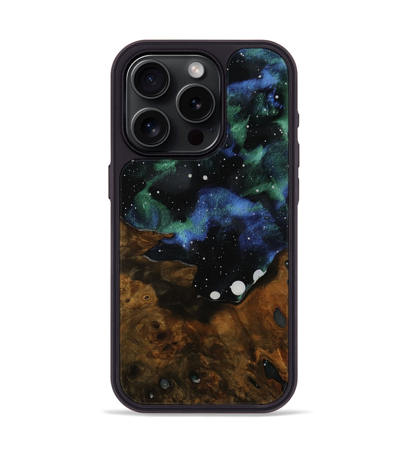 iPhone 15 Pro Wood Phone Case - Teena (Cosmos, 752254)