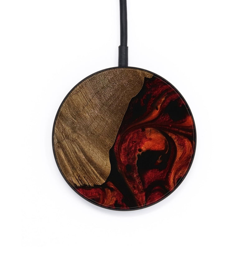Circle Wood Wireless Charger - Sierra (Red, 752324)