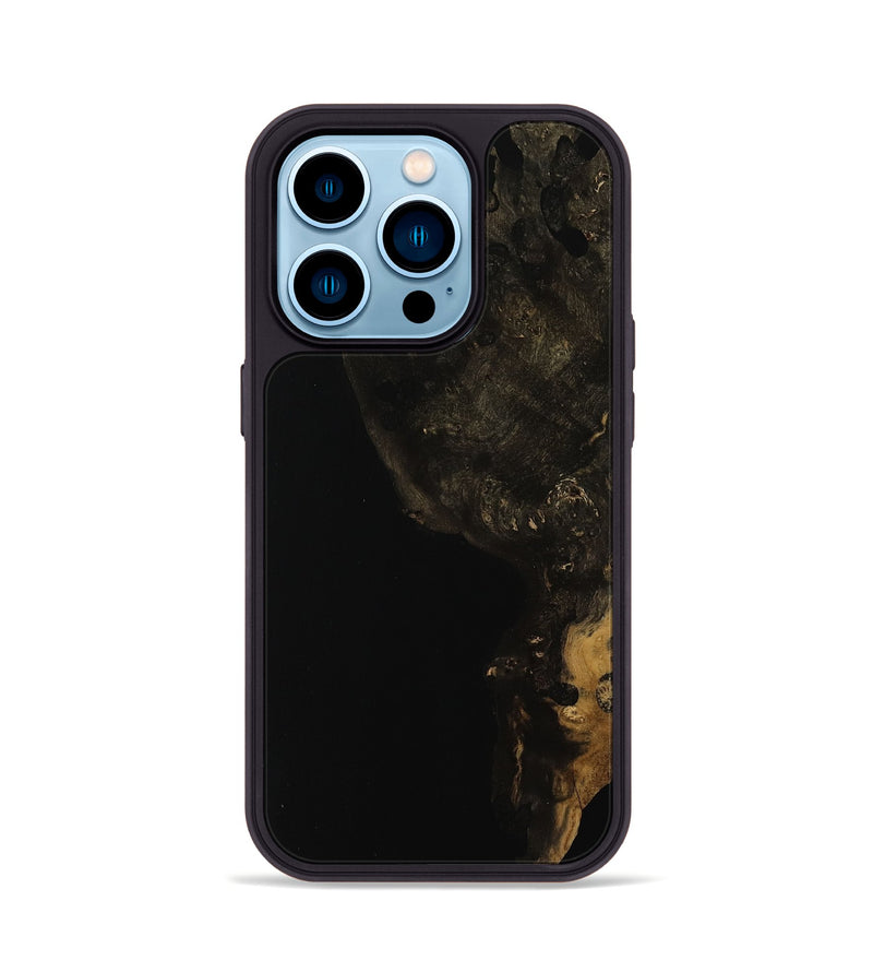 iPhone 14 Pro Wood Phone Case - Elyssa (Wood Burl, 752433)