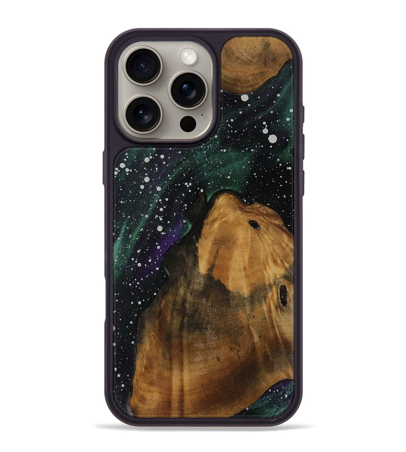 iPhone 16 Pro Max Wood Phone Case - Docia (Cosmos, 752434)