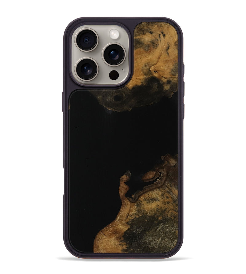 iPhone 16 Pro Max Wood Phone Case - Shaun (Wood Burl, 752450)