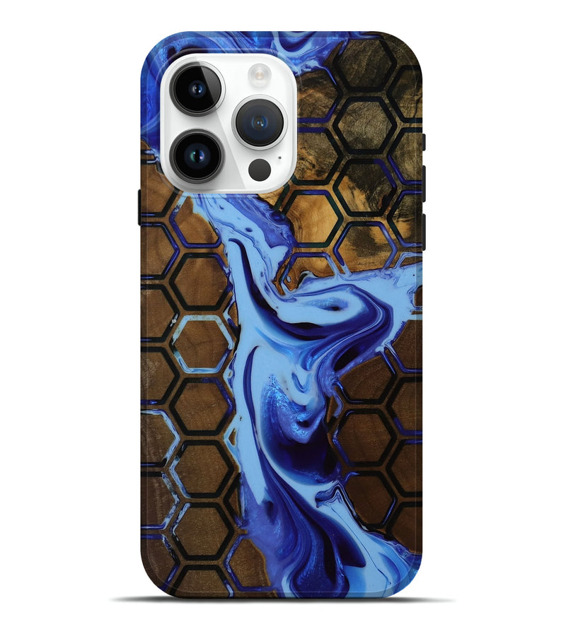 iPhone 15 Pro Max Wood Live Edge Phone Case - Eulalia (Pattern, 752491)