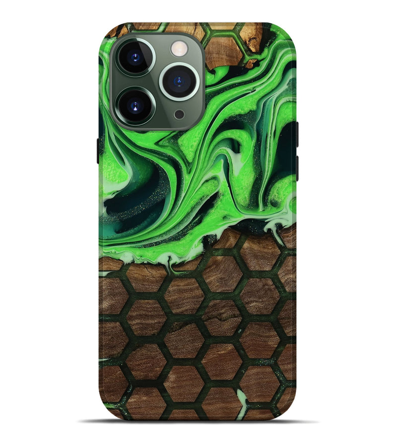 iPhone 13 Pro Max Wood Live Edge Phone Case - Edison (Pattern, 752492)