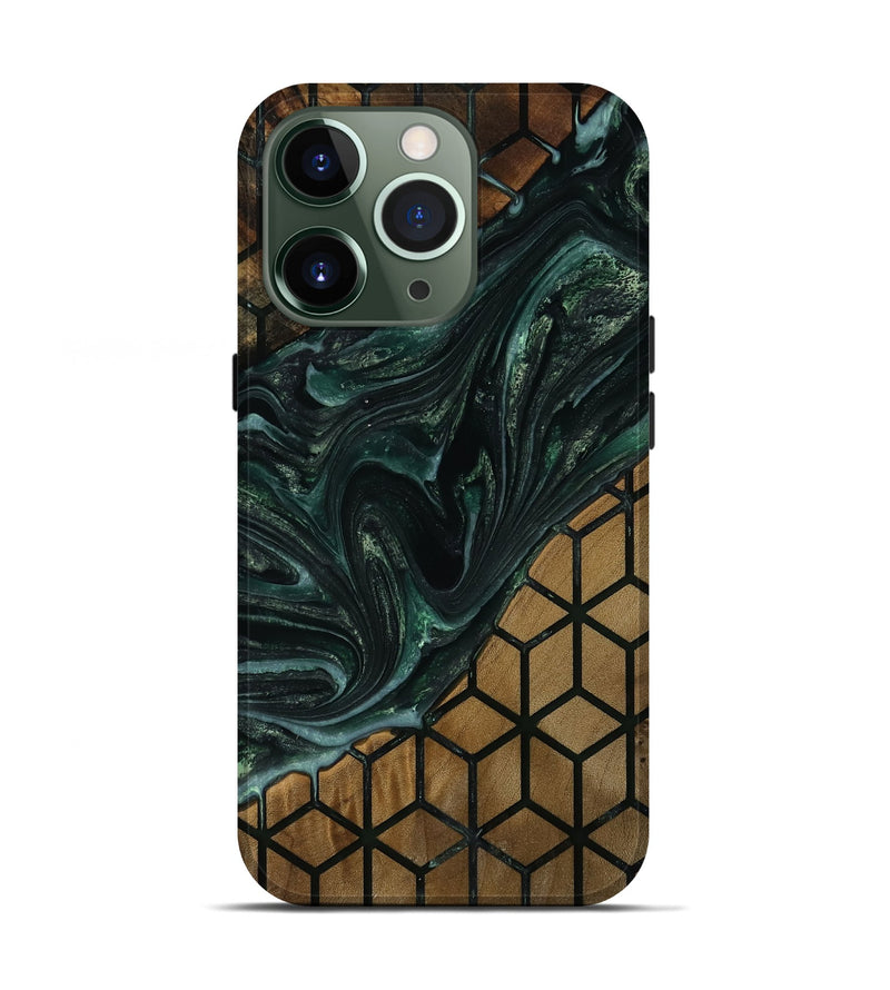 iPhone 13 Pro Wood Live Edge Phone Case - Chelsea (Pattern, 752495)