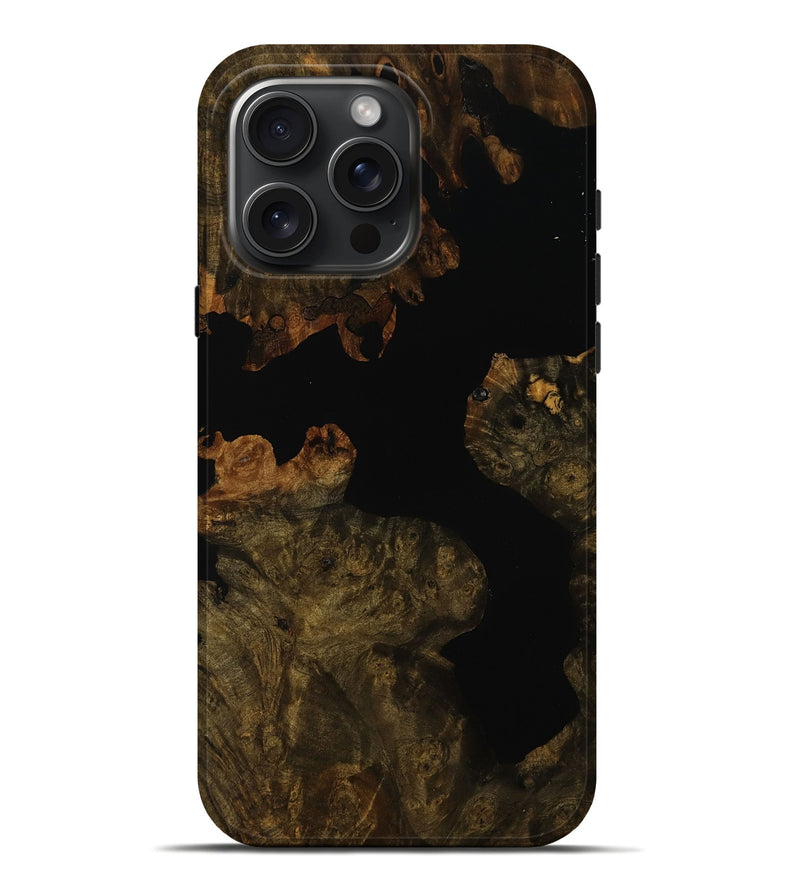 iPhone 16 Pro Max Wood Live Edge Phone Case - Tawnya (Wood Burl, 752501)
