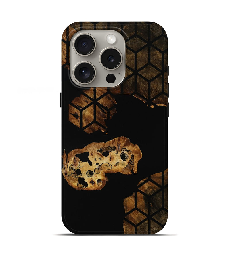 iPhone 16 Pro Wood Live Edge Phone Case - Deanna (Pattern, 752508)
