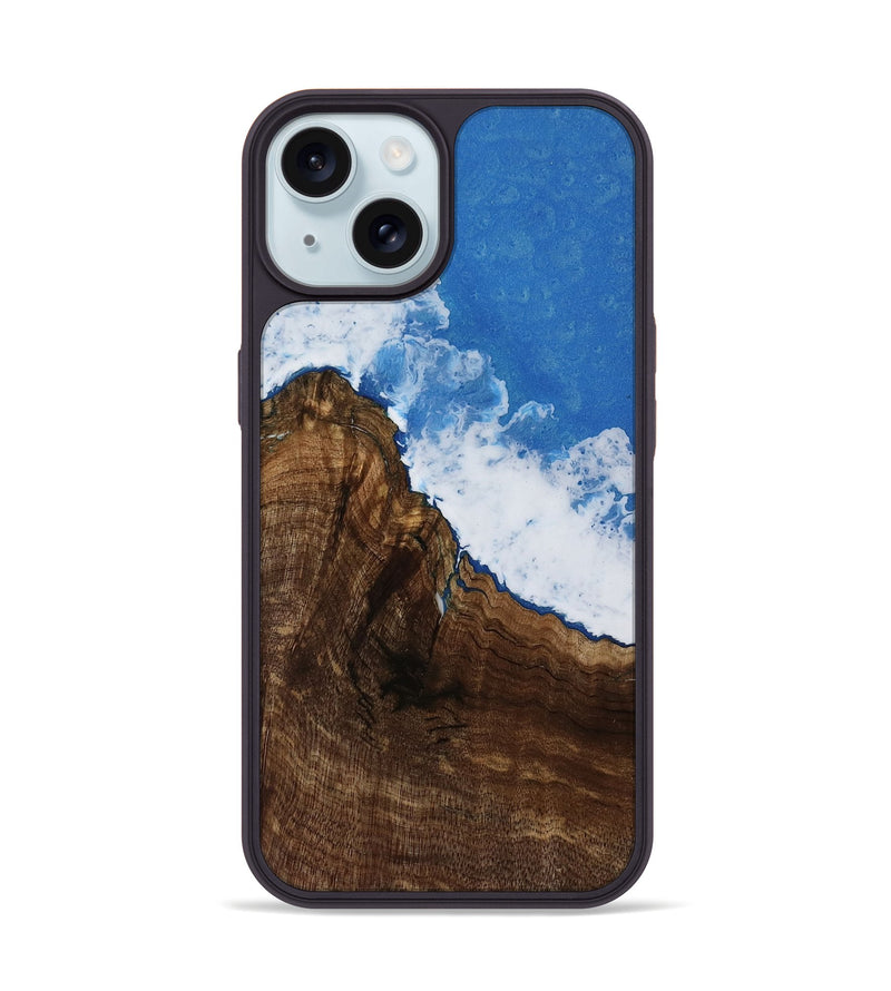 iPhone 15 Wood Phone Case - Emerson (Coastal, 752577)