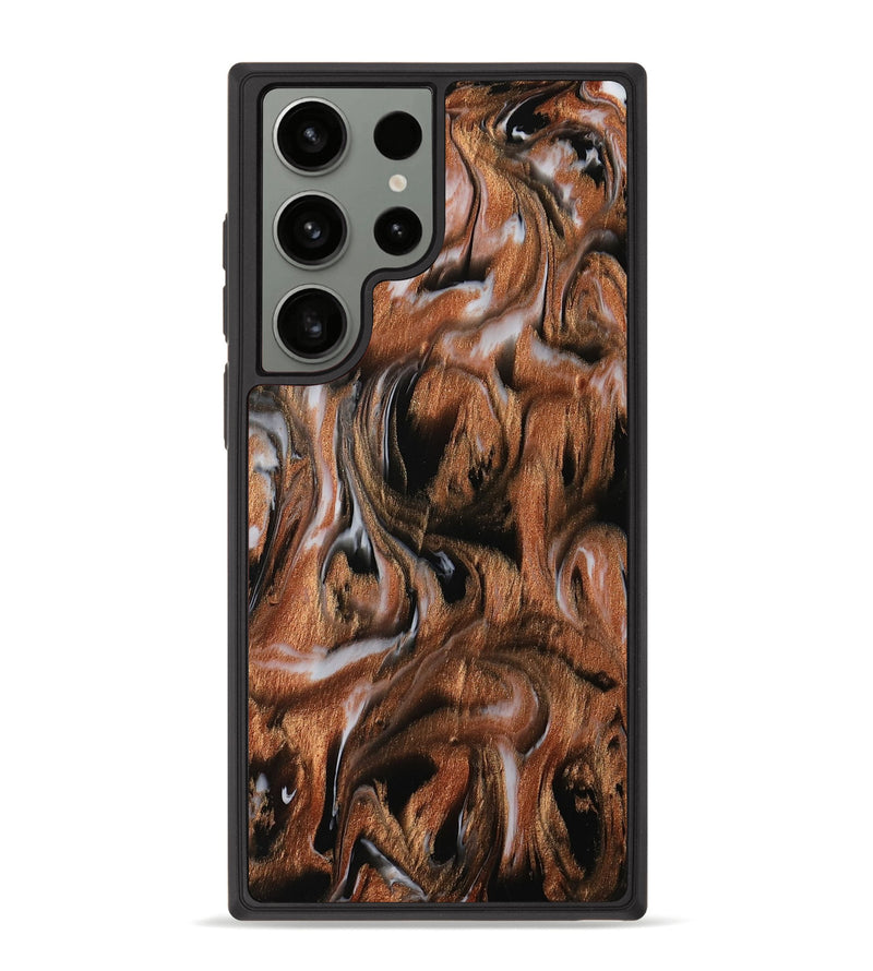 Galaxy S23 Ultra ResinArt Phone Case - Julio (Black & White, 752619)