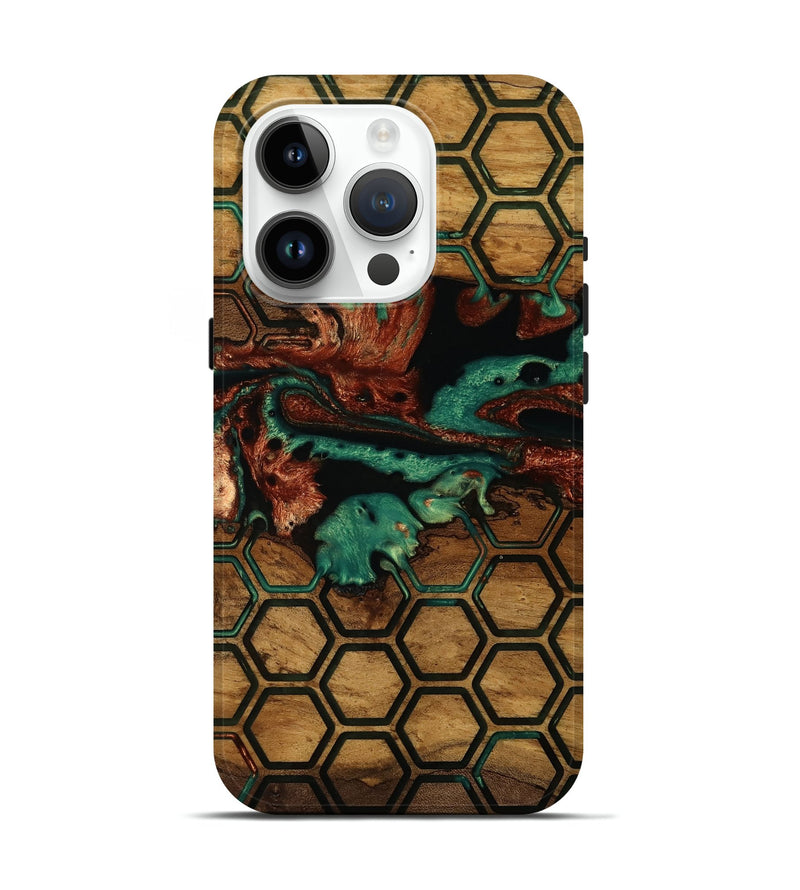 iPhone 15 Pro Wood Live Edge Phone Case - Jackson (Pattern, 752718)
