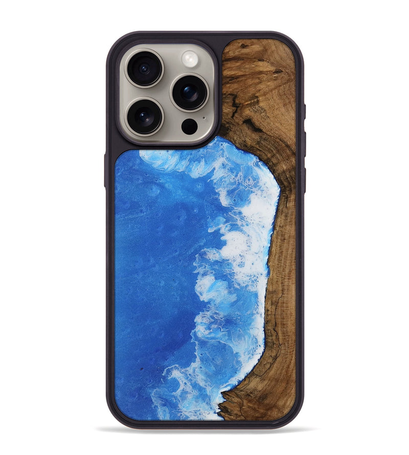 iPhone 15 Pro Max Wood Phone Case - Alysia (Coastal, 752726)