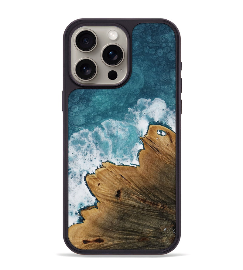 iPhone 15 Pro Max Wood Phone Case - Eliezer (Coastal, 752754)