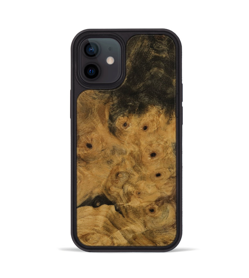 iPhone 12 Wood Phone Case - Grayson (Wood Burl, 752763)