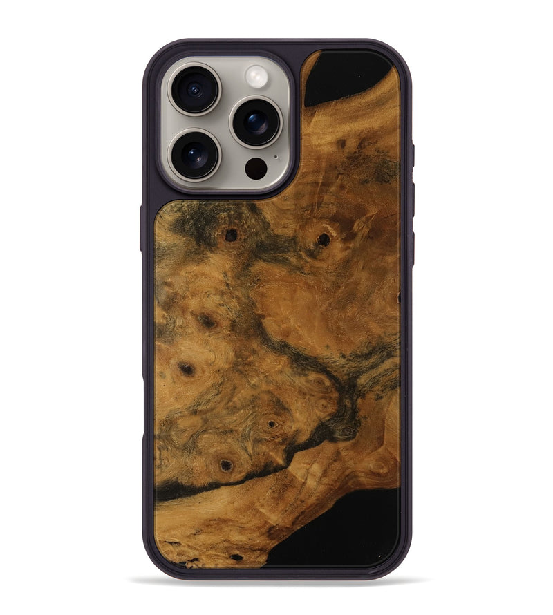 iPhone 16 Pro Max Wood Phone Case - Jace (Wood Burl, 752773)