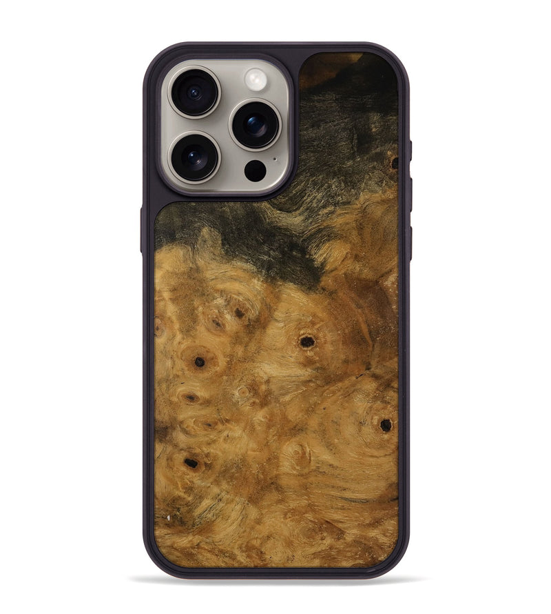 iPhone 15 Pro Max Wood Phone Case - Luanne (Wood Burl, 752787)