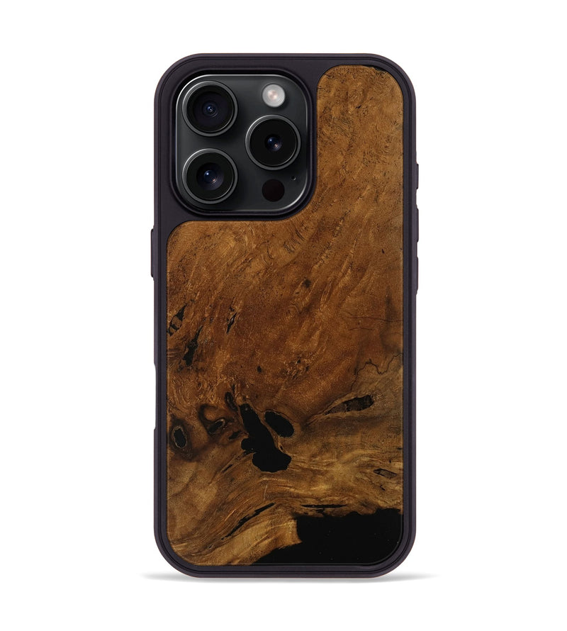 iPhone 16 Pro Wood Phone Case - Dee (Wood Burl, 752805)