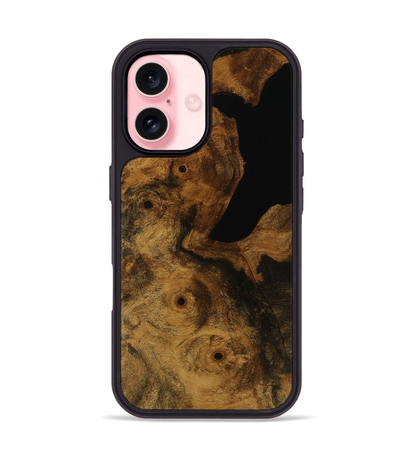 iPhone 16 Wood Phone Case - Cali (Wood Burl, 753053)